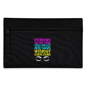 Microblading Makeup Cosmetic Beautician - Pencil Case - black - Front