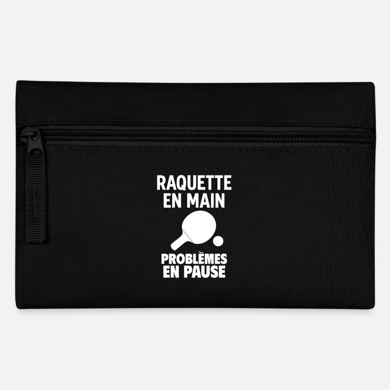 Raquette en main Ping Pong ping pong ping-pong - Trousse - noir