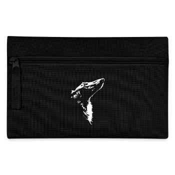 Barzoï Silhouette Lévriers Lévrier Chien Wilsigns - Trousse - noir - Devant