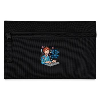 Code Optimizer : antisocial ? Juste du codage ! - Trousse - noir - Devant