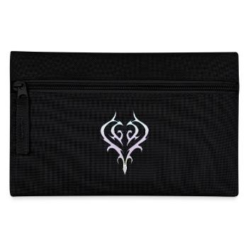 Tribal Heart Tattoo for Emo and Goth - Pencil Case - black - Front