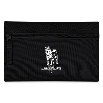 Alaskan Malamute Mom Dog Dog Wilsigns - Pencil Case - black - Front