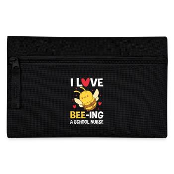 School Nurse Hospital Medicine - Pencil Case - black - Front