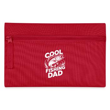 Conception de motivation Cool Fishing Dad - Trousse - rouge - Devant