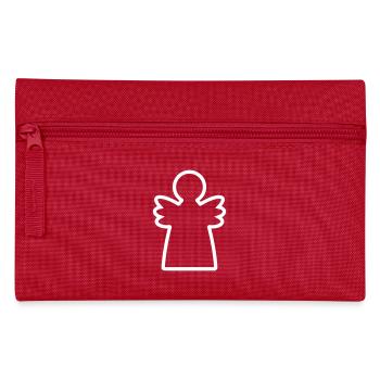 Silhouette d’ange - Trousse - rouge - Devant