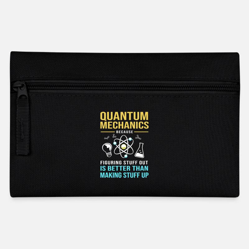 Quantum Physics Quantum Mechanics Quantum Leap - Pencil Case - black