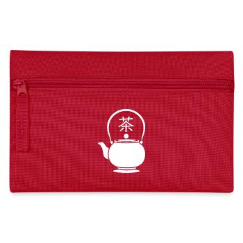 La Voie du Thé - Art zen Kyusu japonais - Trousse - rouge - Devant