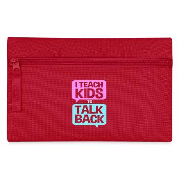 Speech Therapist Speech Therapist - Pencil Case - red - Front