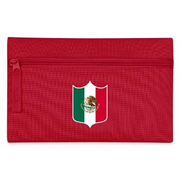 Mexiko - Federtasche - Rot - Vorne