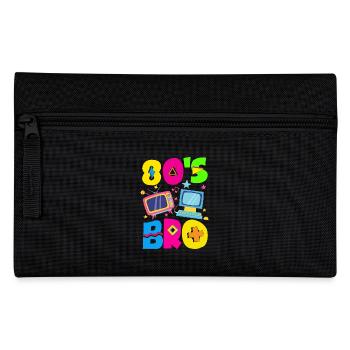 Retro Back to the 80s Vintage Design - Pencil Case - black - Front
