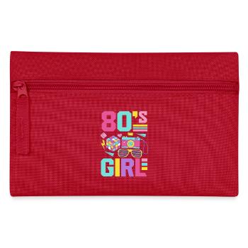 Retro Back to the 80s Vintage Design - Pencil Case - red - Front