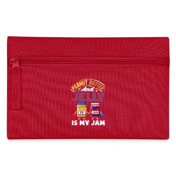 Look Partner Beurre de Cacahuète & Confiture Design - Trousse - rouge - Devant