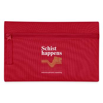 Schiefer passiert Metamorphe Wortspiel - Federtasche - Rot - Vorne