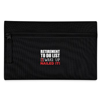 Retirement Design For Men Women Retired People - Trousse - noir - Devant