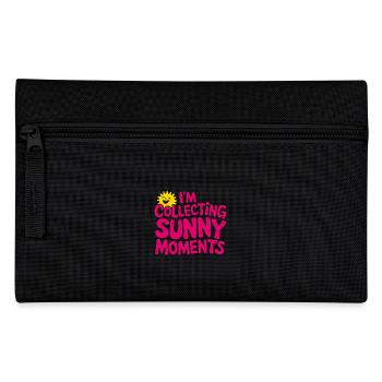 Sunny Summer Moments Vibes Summer Sun - Pencil Case - black - Front