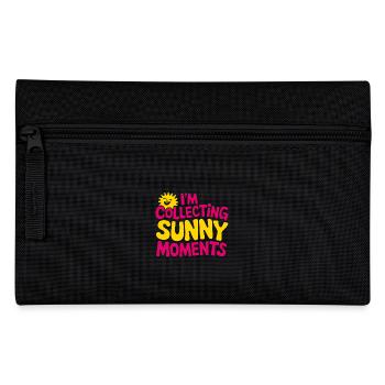 Sunny Summer Moments Vibes Summer Sun - Pencil Case - black - Front