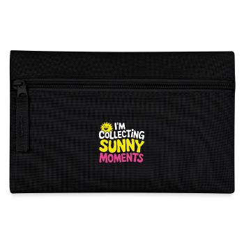 Sunny Summer Moments Vibes Summer Sun - Pencil Case - black - Front