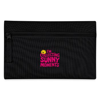 Sunny Summer Moments Vibes Summer Sun - Pencil Case - black - Front