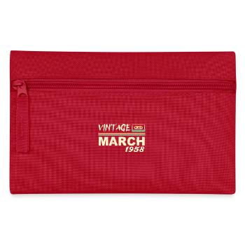 March 1958 - Pencil Case - red - Front