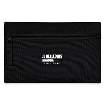 I'm thinking about it, be patient - Pencil Case - black - Front