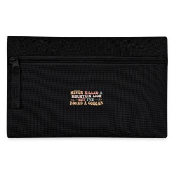 Ich habe noch nie einen Berglöwen getötet, aber ich habe einen Husten geweckt - Federtasche - Schwarz - Vorne