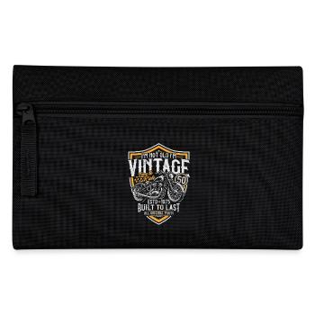 1975 Vintage Born moto Cadeau d’anniversaire - Trousse - noir - Devant