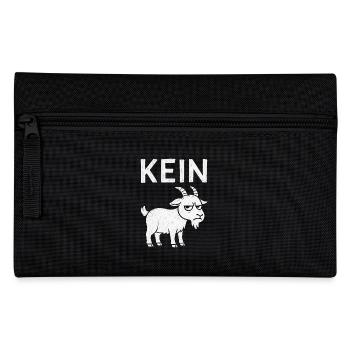 Lustiger Spruch Witzig Kein Bock Geschenkidee - Federtasche - Schwarz - Vorne