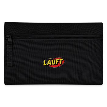 Running Lettering Bande dessinée rétro - Trousse - noir - Devant