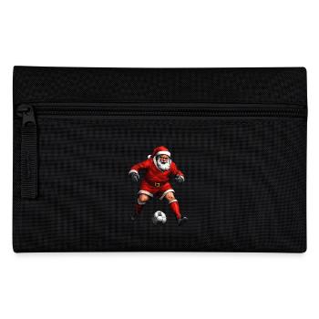 Noël footballeur - Trousse - noir - Devant