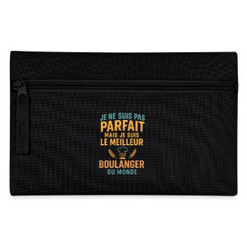 Le meilleur boulanger du monde - Trousse - noir - Devant