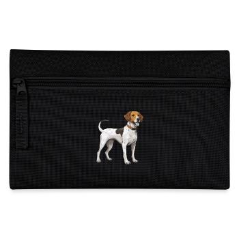 Beagle Dog - Pencil Case - black - Front