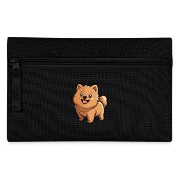 Chow Chow Hund Niedlich - Federtasche - Schwarz - Vorne