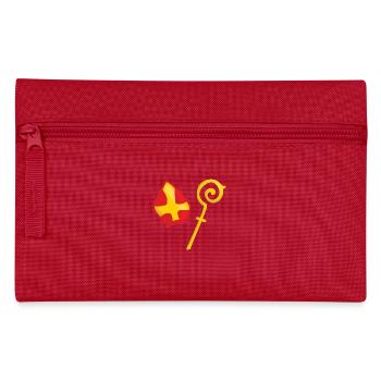 Mijter en Staf - Pencil Case - red - Front