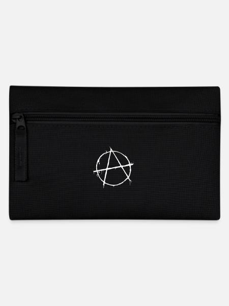 anarchywh - Federtasche - Schwarz