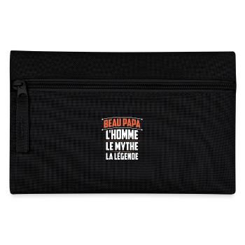 Beau papa la légende - Trousse - noir - Devant