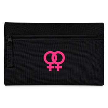 lesbian sign - Trousse - noir - Devant
