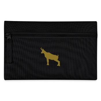 chamois animal sauvage silhouette - Trousse - noir - Devant