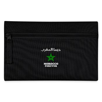 Maroc - Marokko - Morocco Forever - Federtasche - Schwarz - Vorne