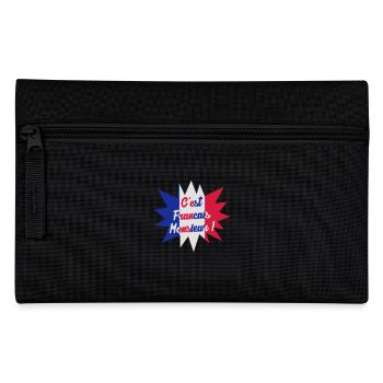 France Français Française French Frankreich - Pencil Case - black - Front