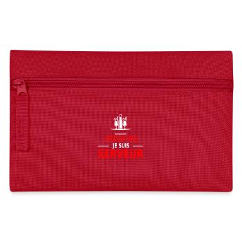 j'peux pas je suis serveur - Pencil Case - red - Front
