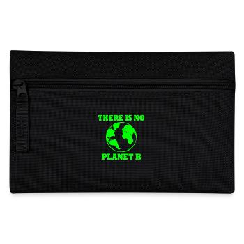 There is no planet B - Trousse - noir - Devant