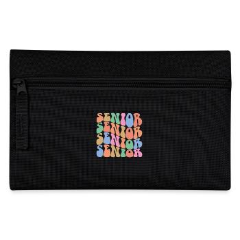 Senior - Student Class Retro Graduation Party Geschenk - Federtasche - Schwarz - Vorne