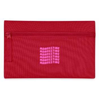 Manifesting pink - Federtasche - Rot - Vorne