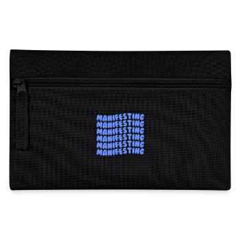 Manifesting light blue - Federtasche - Schwarz - Vorne