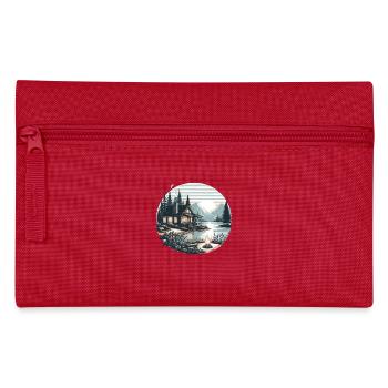 Sunset Cabin - Pencil Case - red - Front