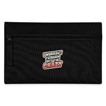 I Workout To Burn Off The Crazy 12 - Federtasche - Schwarz - Vorne