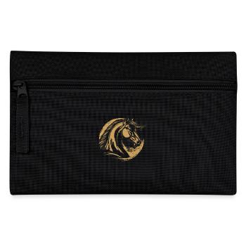Motivational horse - Pencil Case - black - Front