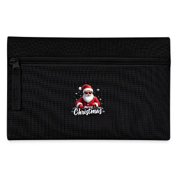 Santa Claus DJ - Weihnachtsmann - Federtasche - Schwarz - Vorne