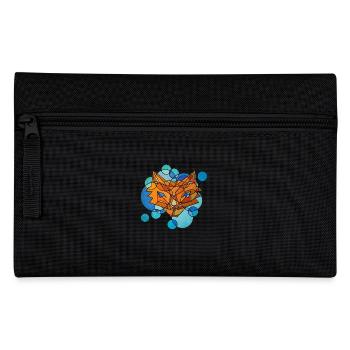 Fox Geometry - Pencil Case - black - Front