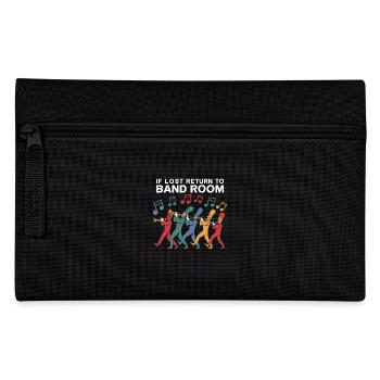 Witziges Design für Musiker - Federtasche - Schwarz - Vorne